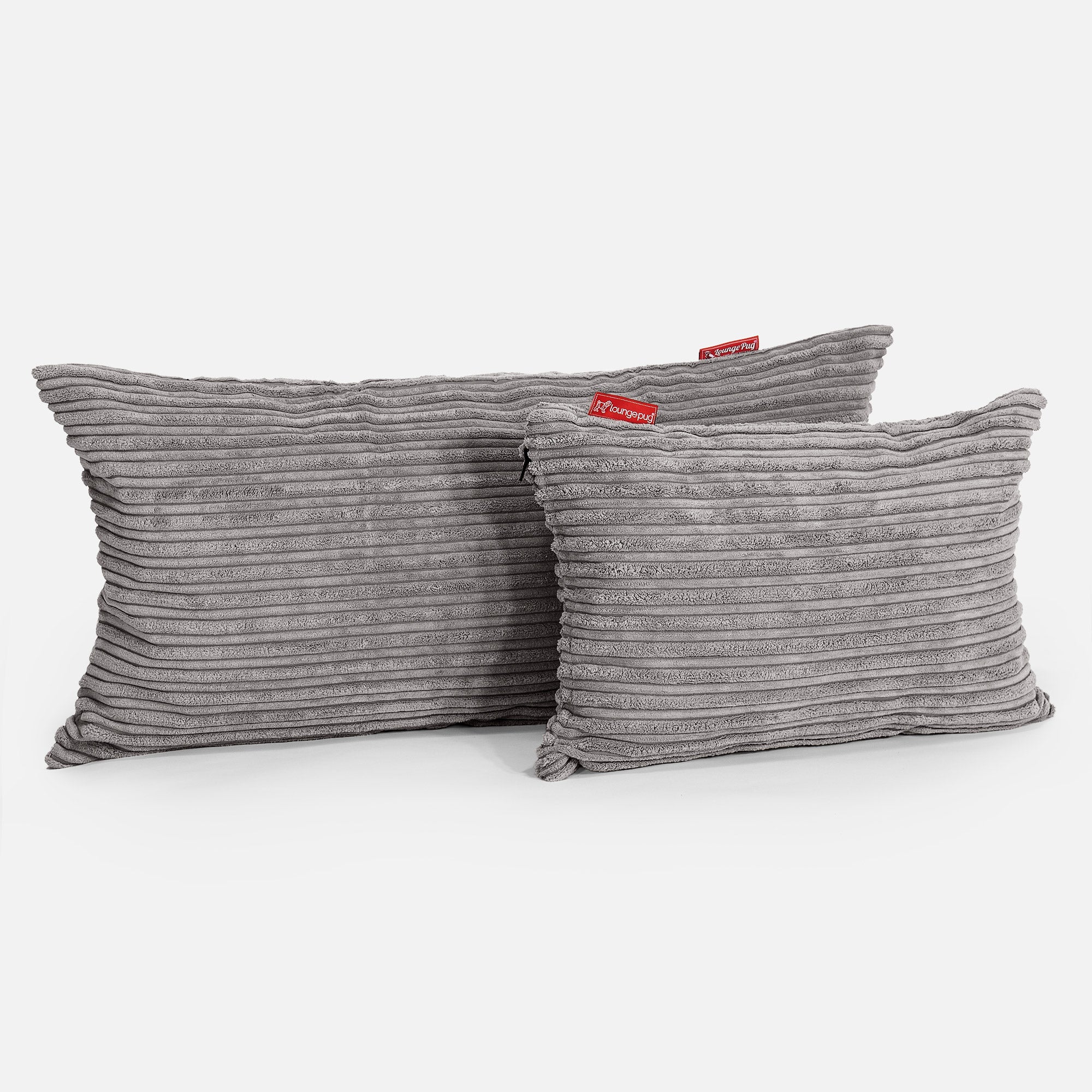 Riesen Dekokissen / Sofa Kissenbezug 40 x 70cm - Cord Graphitgrau - Image 3