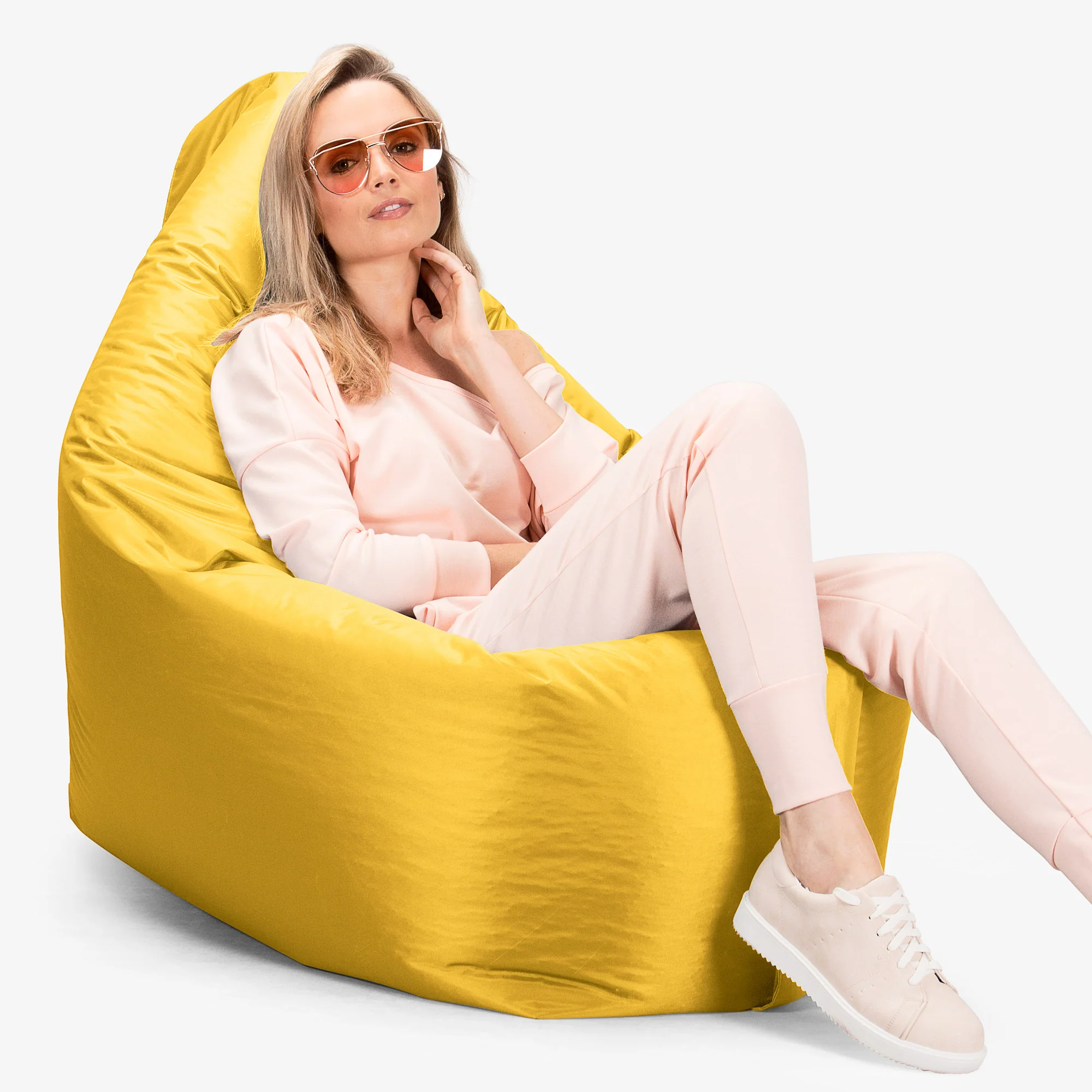 Sitzsack XXL Outdoor - SmartCanvas™ Gelb - Image 6