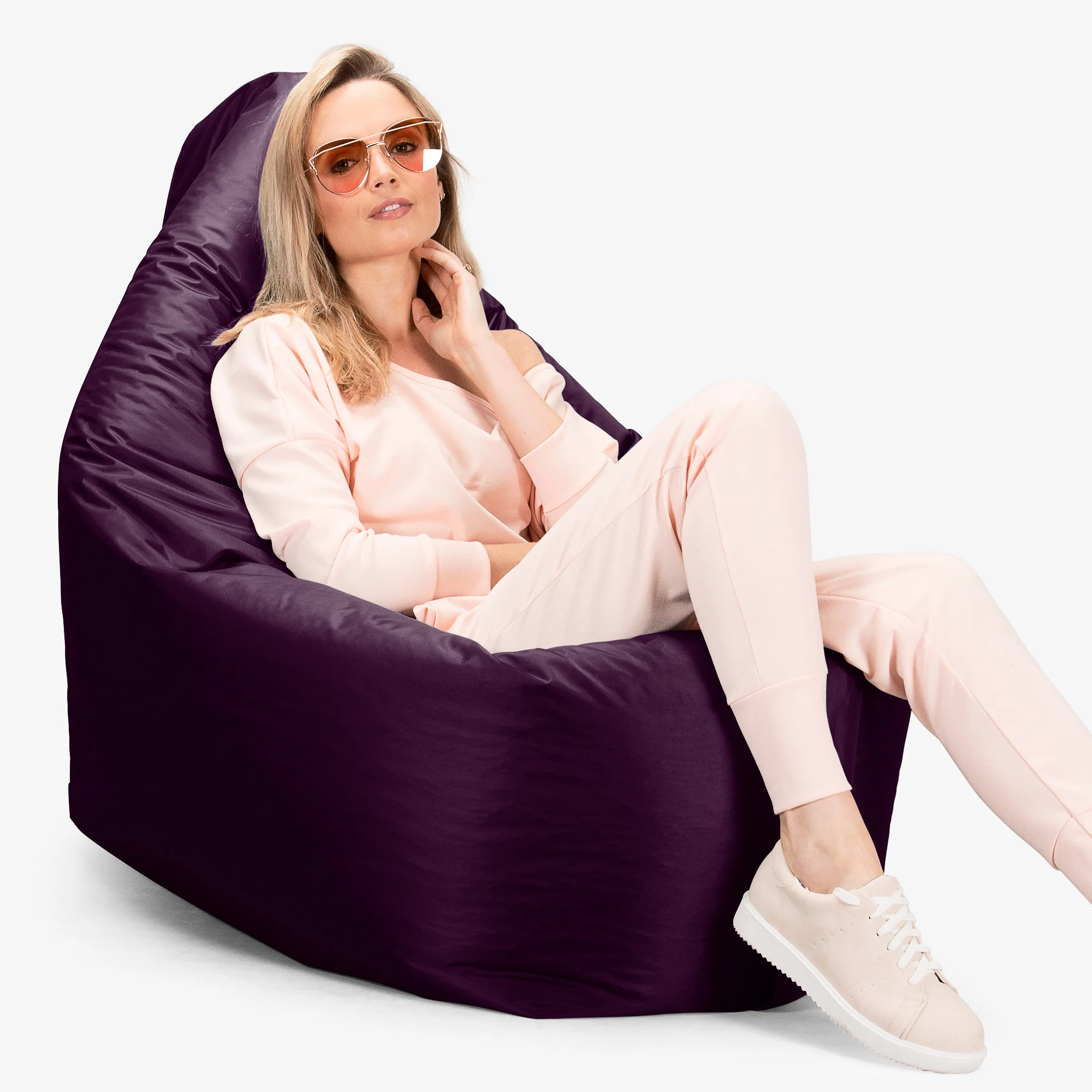 Sitzsack XXL Outdoor - SmartCanvas™ Lila - Image 6