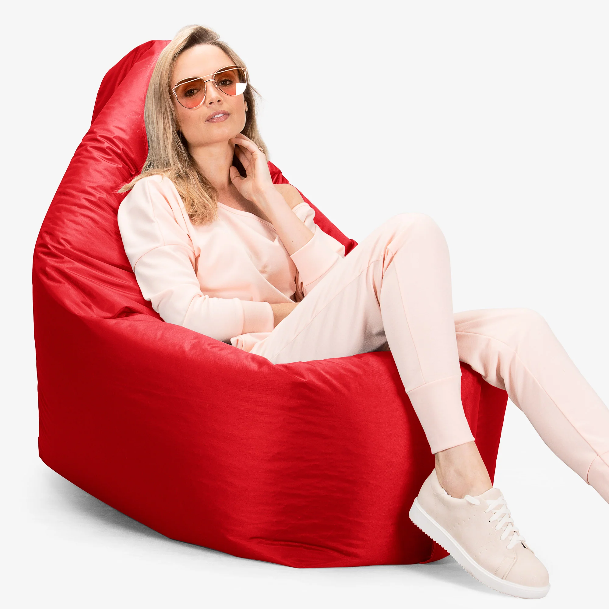 Sitzsack XXL Outdoor - SmartCanvas™ Rot - Image 6