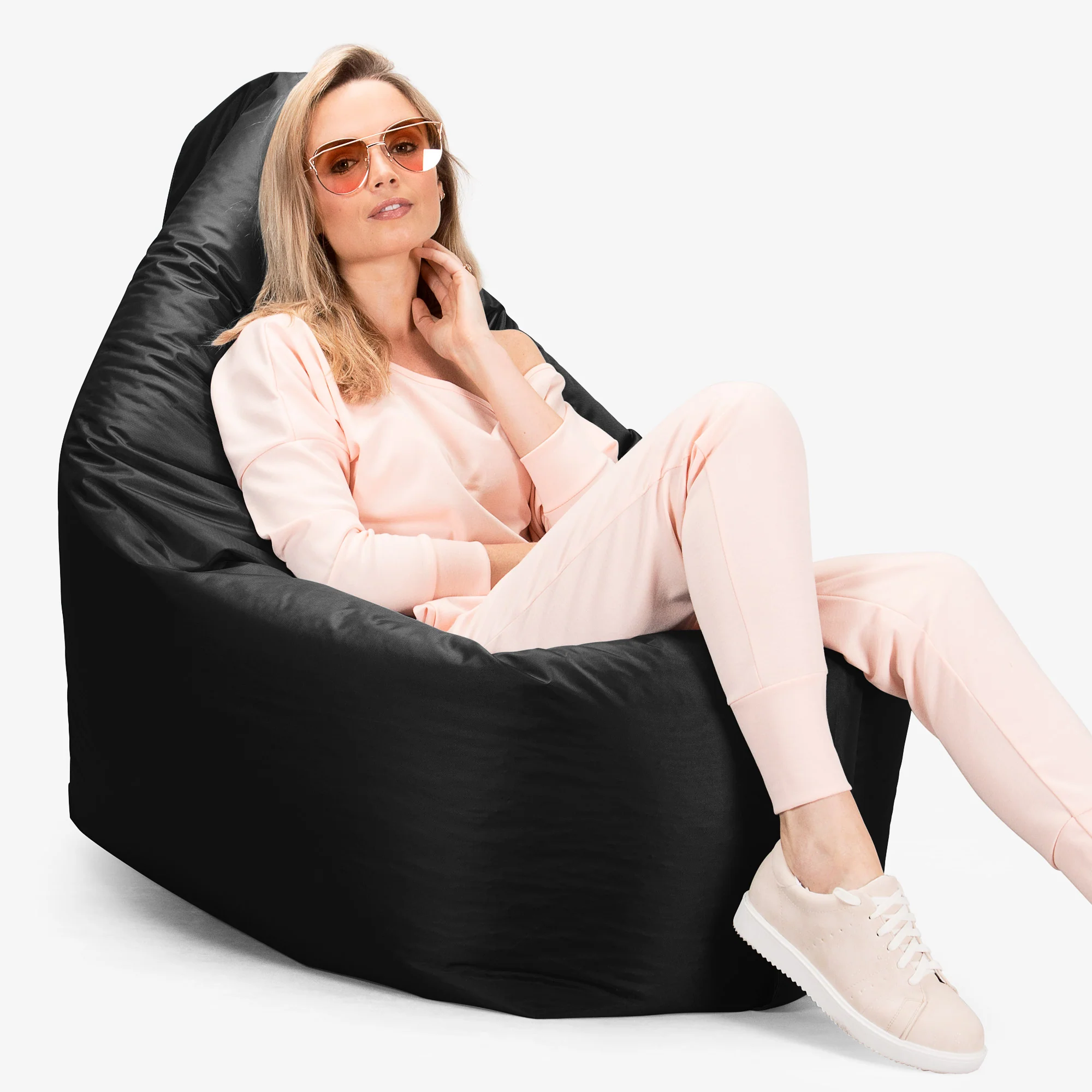 Sitzsack XXL Outdoor - SmartCanvas™ Schwarz - Image 6