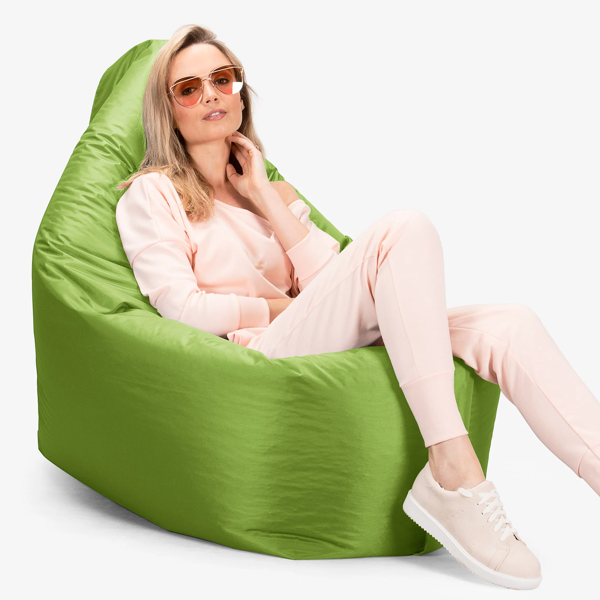 Sitzsack XXL Outdoor - SmartCanvas™ Hellgrün - Image 6