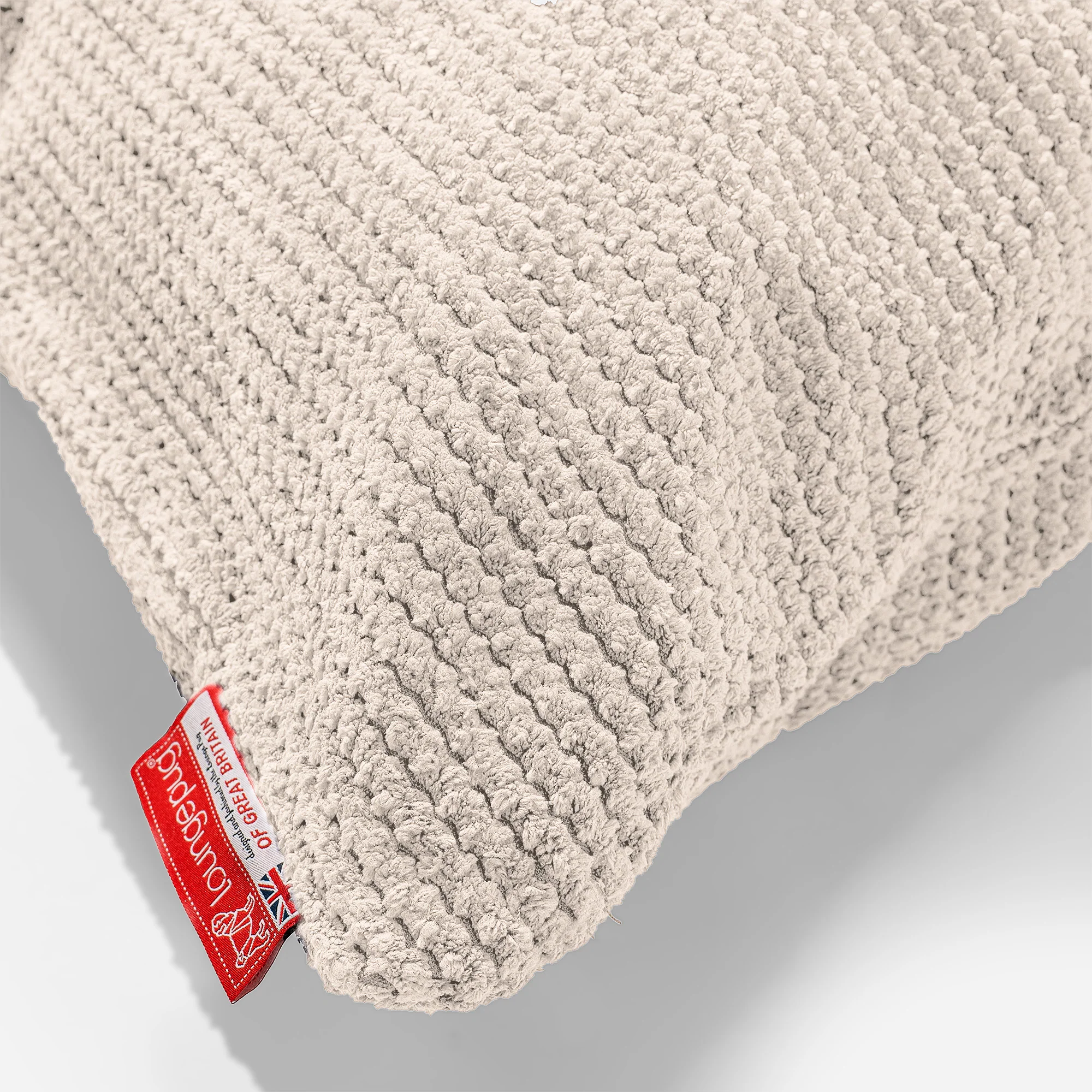 Dekokissen / Sofa Kissenbezug 47 x 47cm - Pom-Pom Creme - Image 3