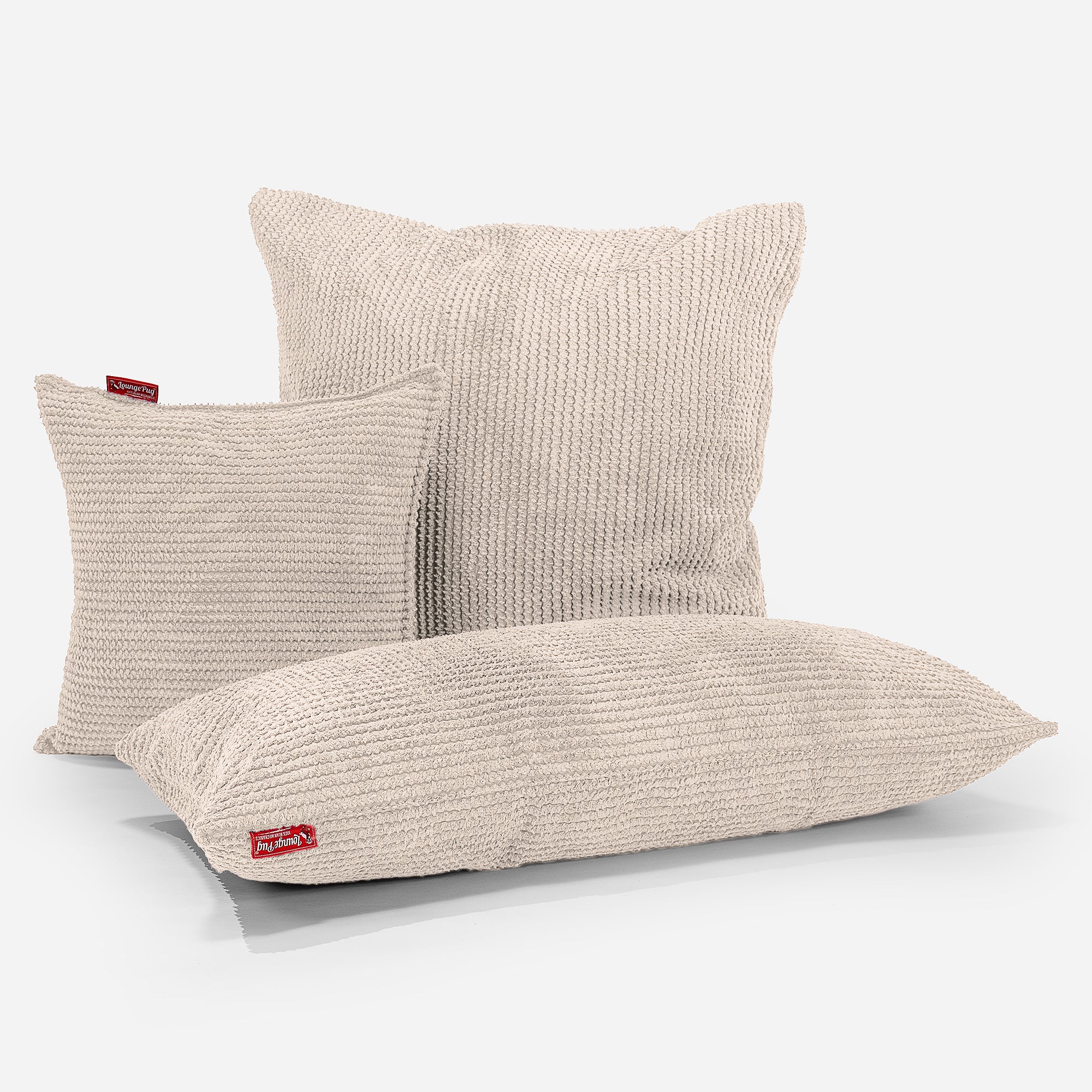 Dekokissen / Sofa Kissenbezug 47 x 47cm - Pom-Pom Creme - Image 4