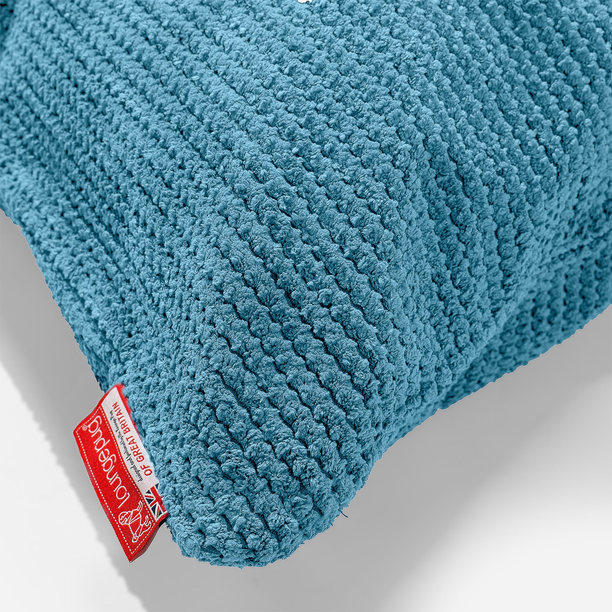 Dekokissen / Sofa Kissenbezug 47 x 47cm - Pom-Pom Türkis - Image 3